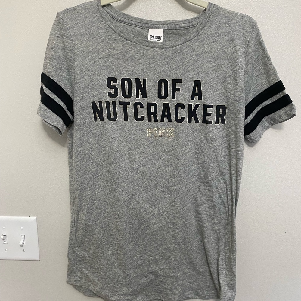 PINK graphic tee Christmas